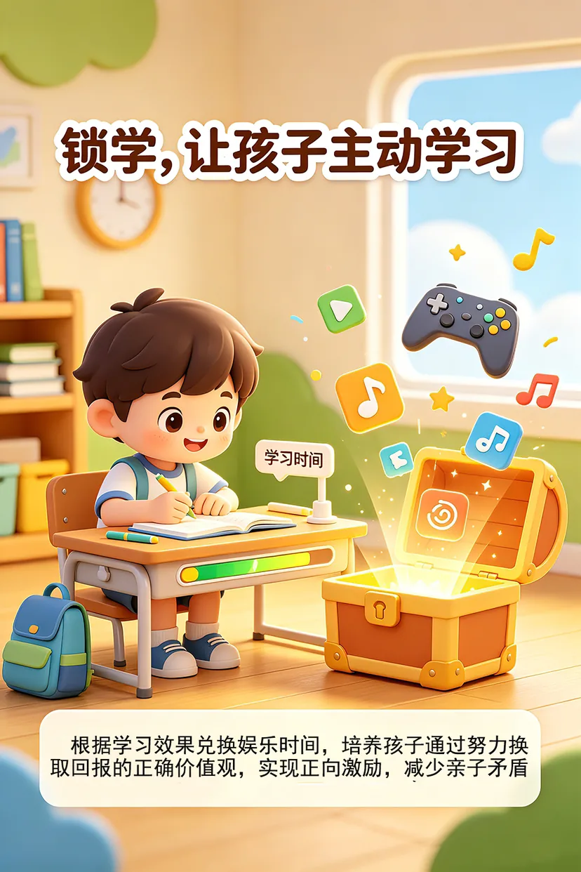 锁学——让孩子主动学习